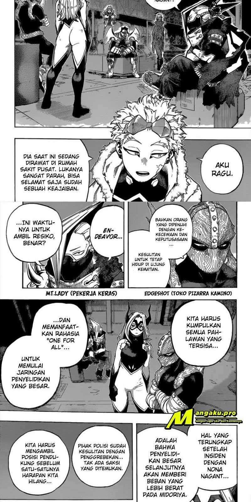 Boku no Hero Academia Chapter 317 - halaman 2