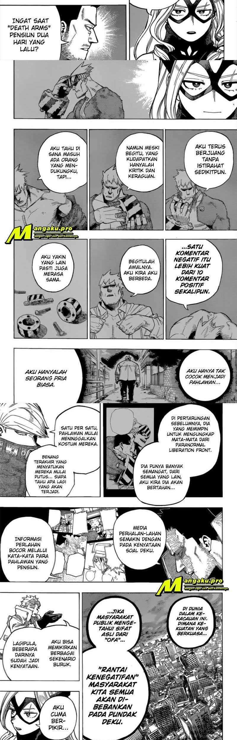 Boku no Hero Academia Chapter 317 - halaman 3
