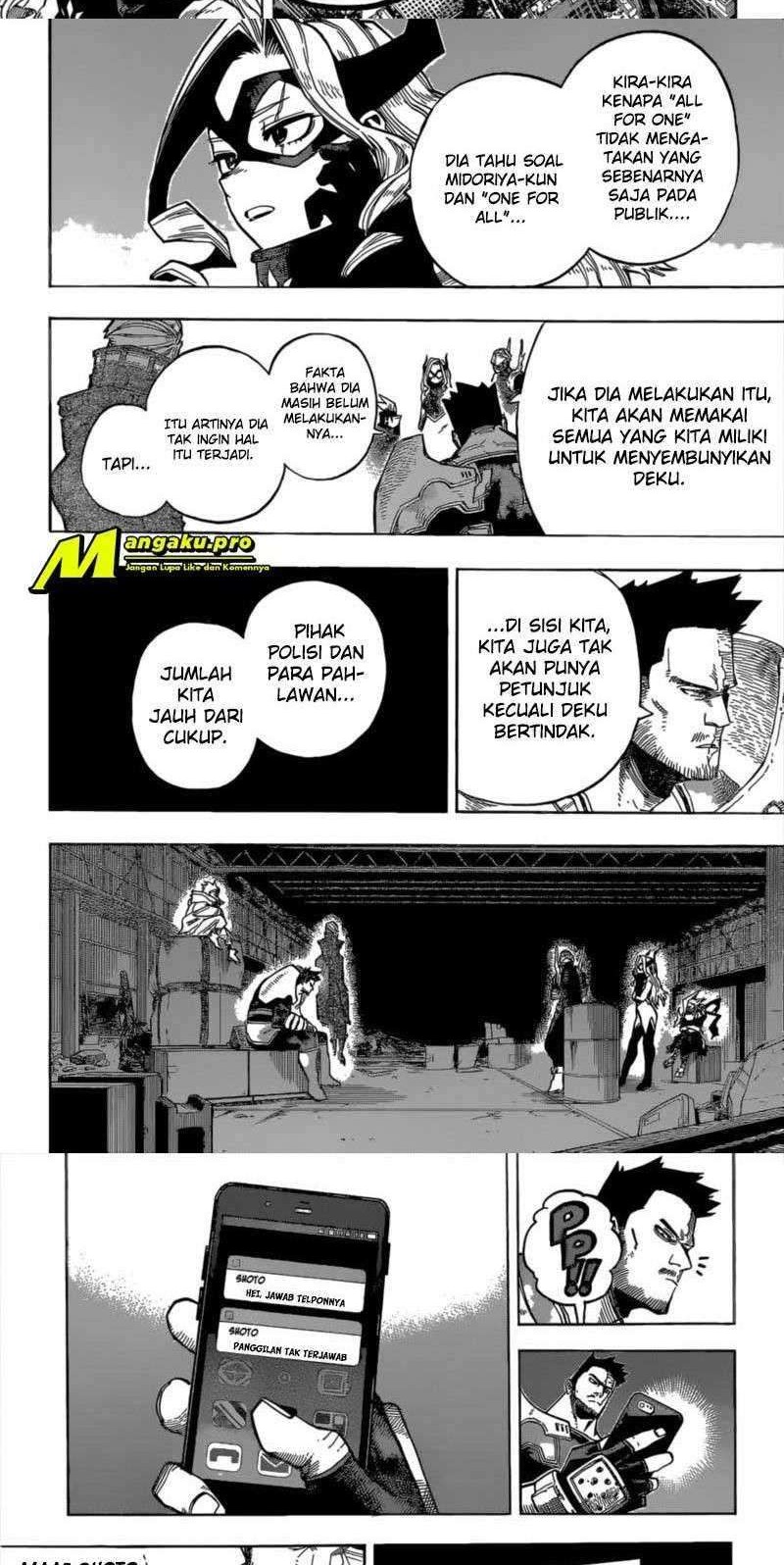 Boku no Hero Academia Chapter 317 - halaman 4