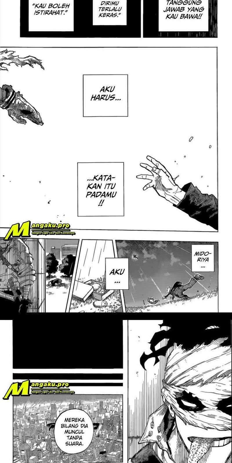 Boku no Hero Academia Chapter 317 - halaman 8
