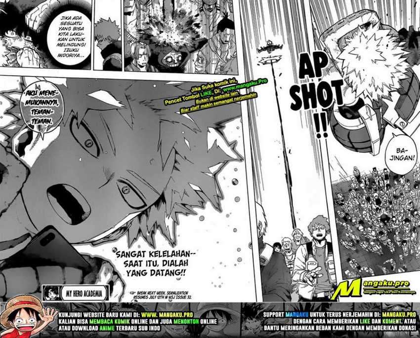 Boku no Hero Academia Chapter 318 - halaman 12