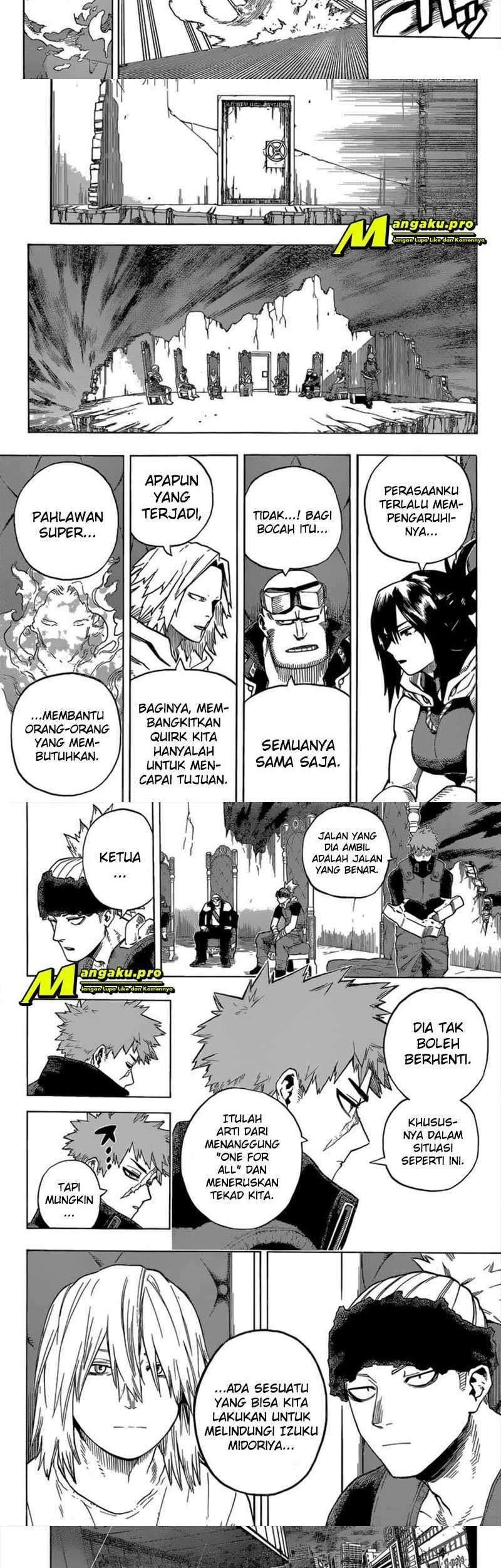 Boku no Hero Academia Chapter 318 - halaman 3