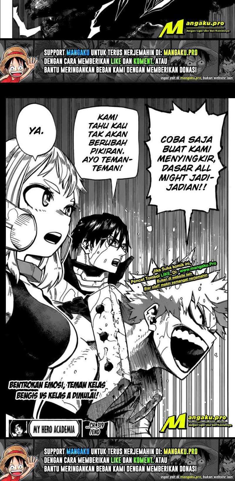 Boku no Hero Academia Chapter 319 - halaman 11