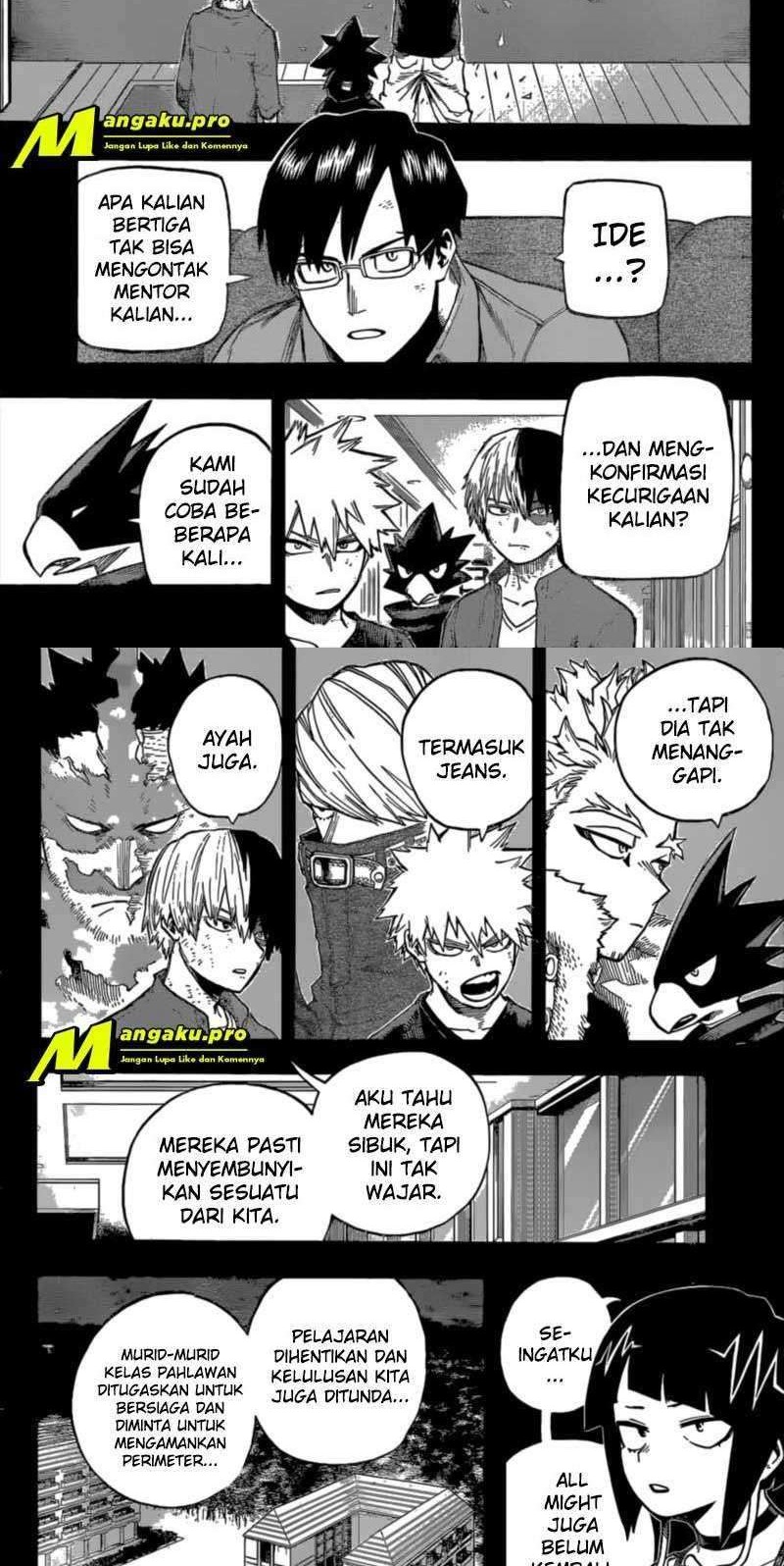 Boku no Hero Academia Chapter 319 - halaman 2