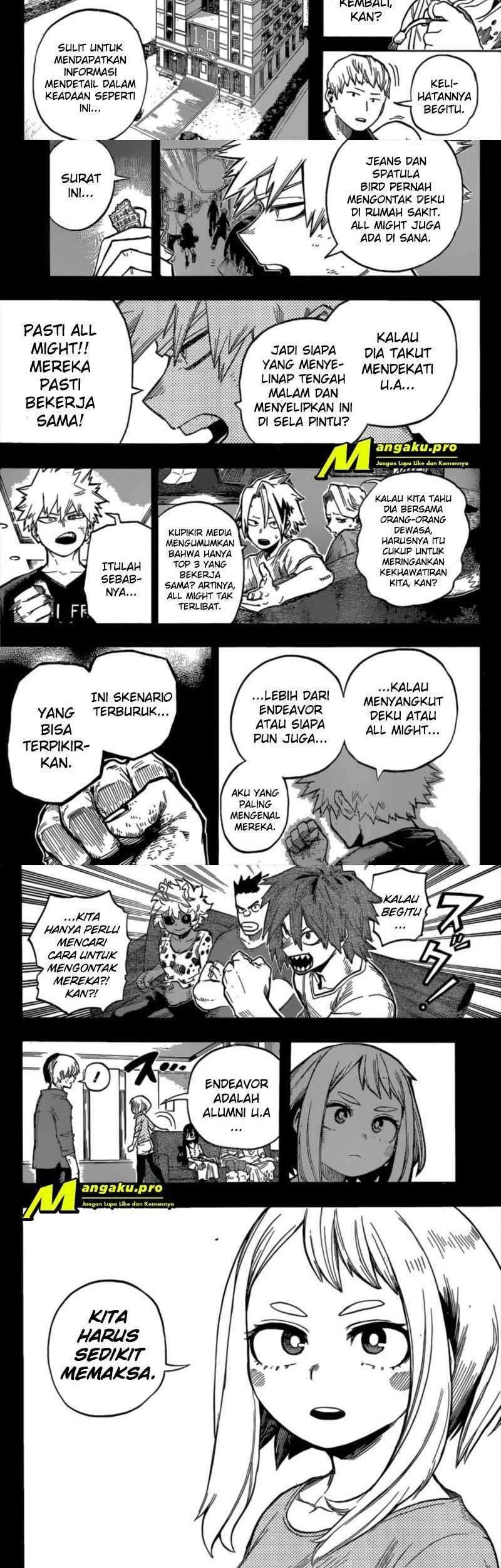 Boku no Hero Academia Chapter 319 - halaman 3