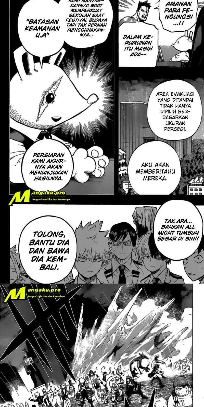 Boku no Hero Academia Chapter 319 - halaman 8
