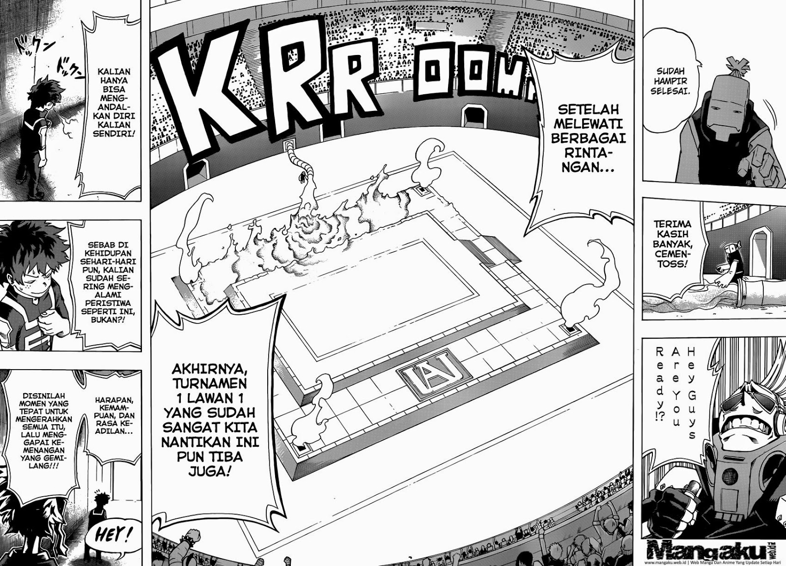 Boku no Hero Academia Chapter 32 - halaman 13