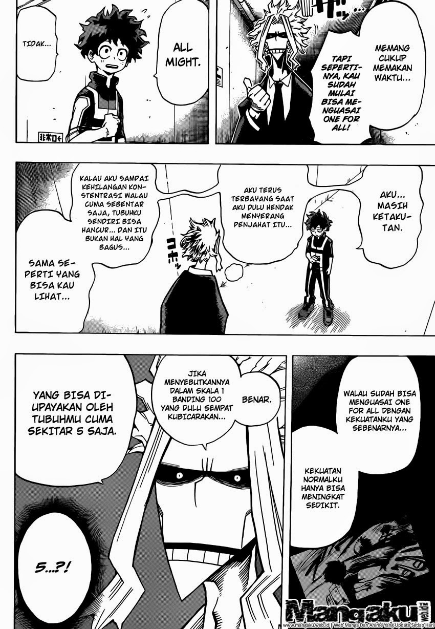 Boku no Hero Academia Chapter 32 - halaman 14