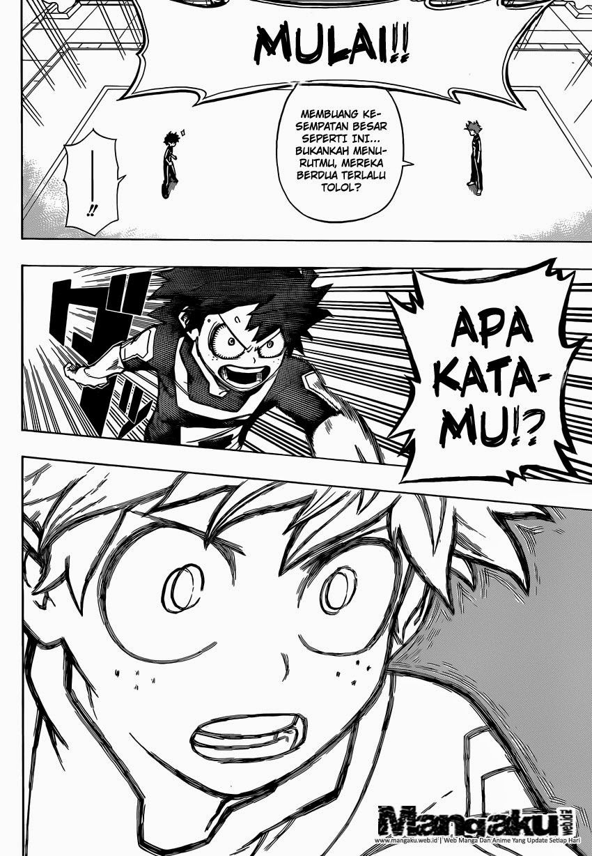 Boku no Hero Academia Chapter 32 - halaman 18