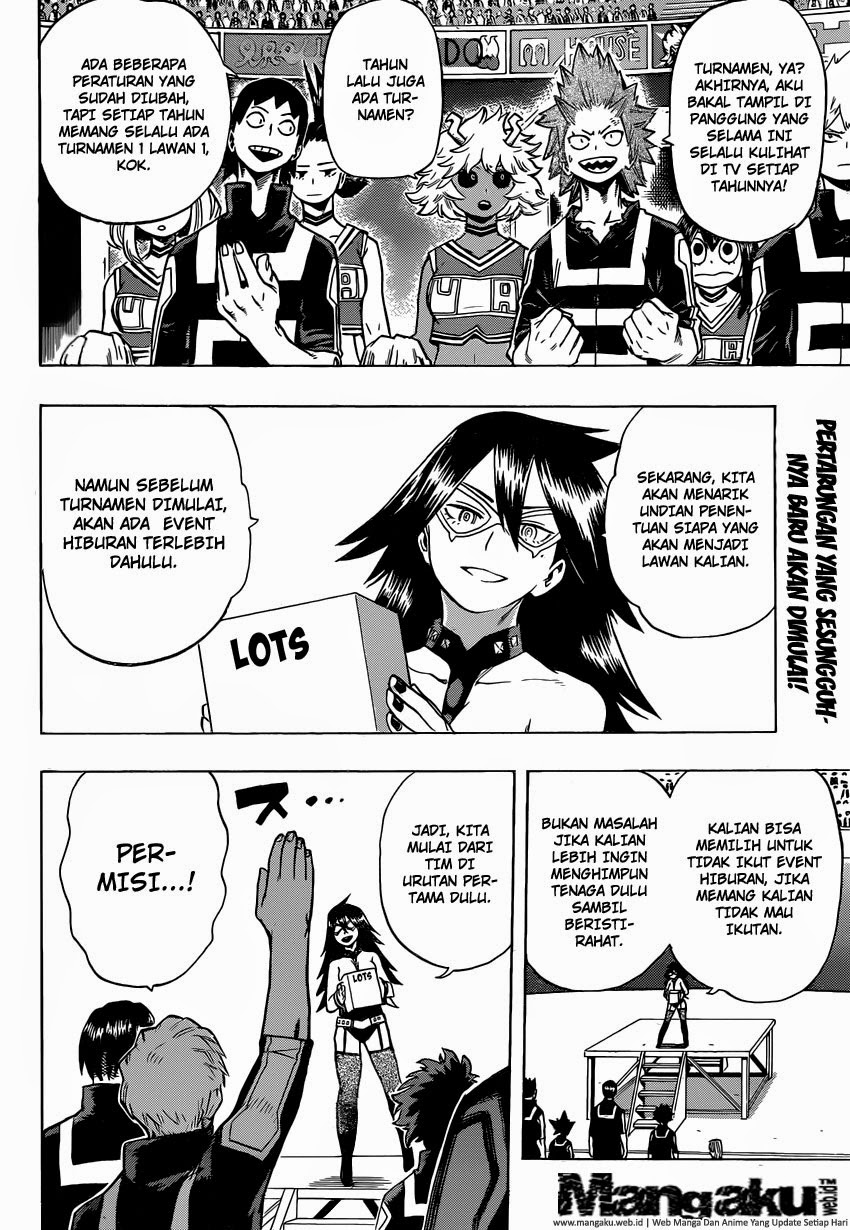 Boku no Hero Academia Chapter 32 - halaman 3