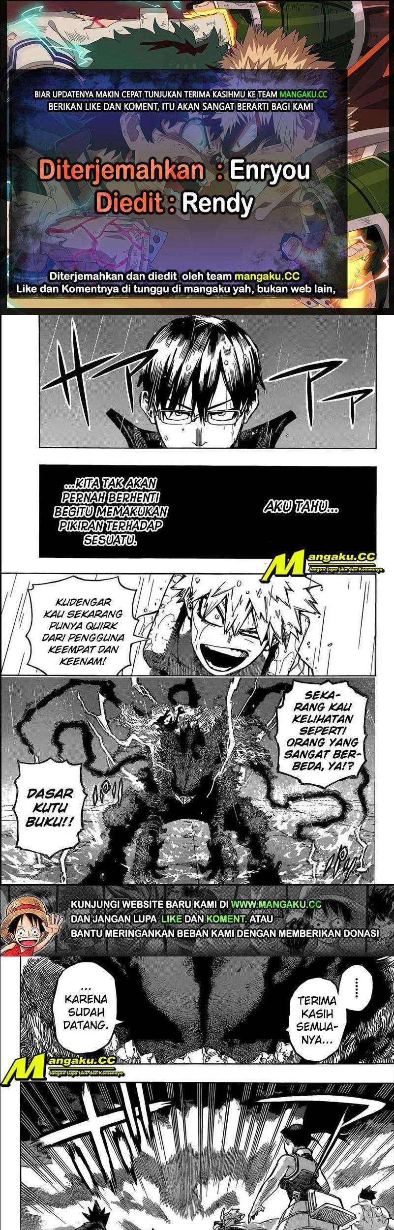 Boku no Hero Academia Chapter 320 - halaman 1