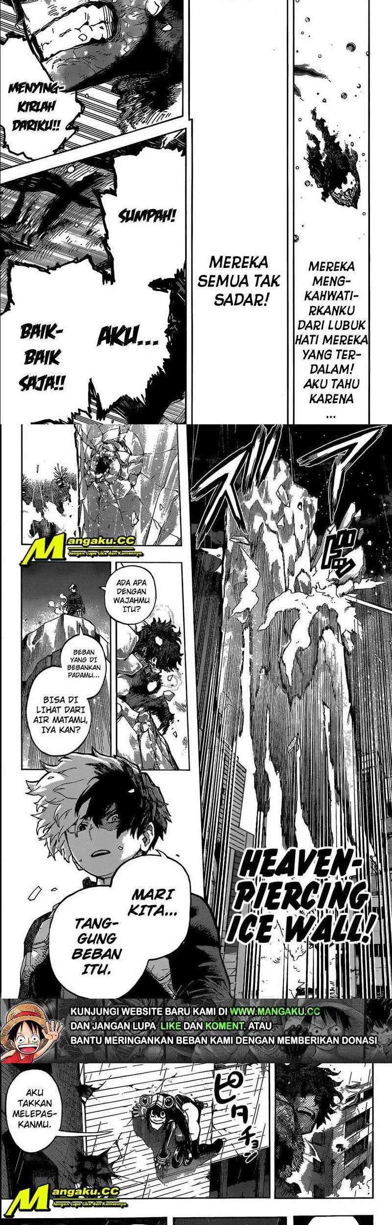 Boku no Hero Academia Chapter 320 - halaman 11