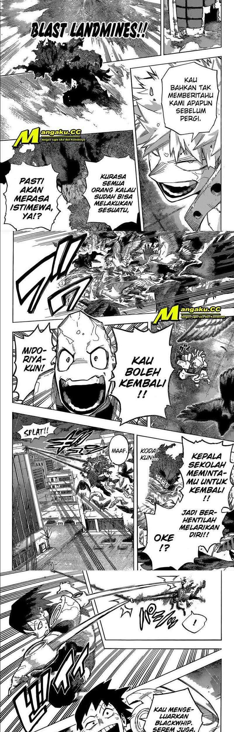 Boku no Hero Academia Chapter 320 - halaman 3