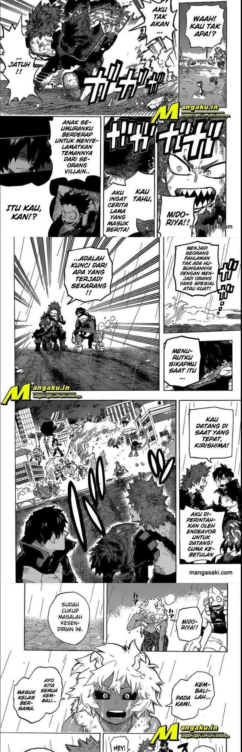 Boku no Hero Academia Chapter 322 - halaman 3