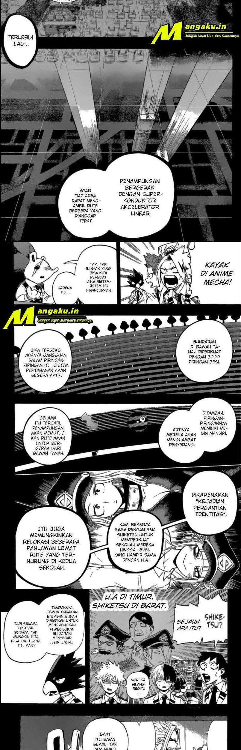 Boku no Hero Academia Chapter 323 - halaman 3