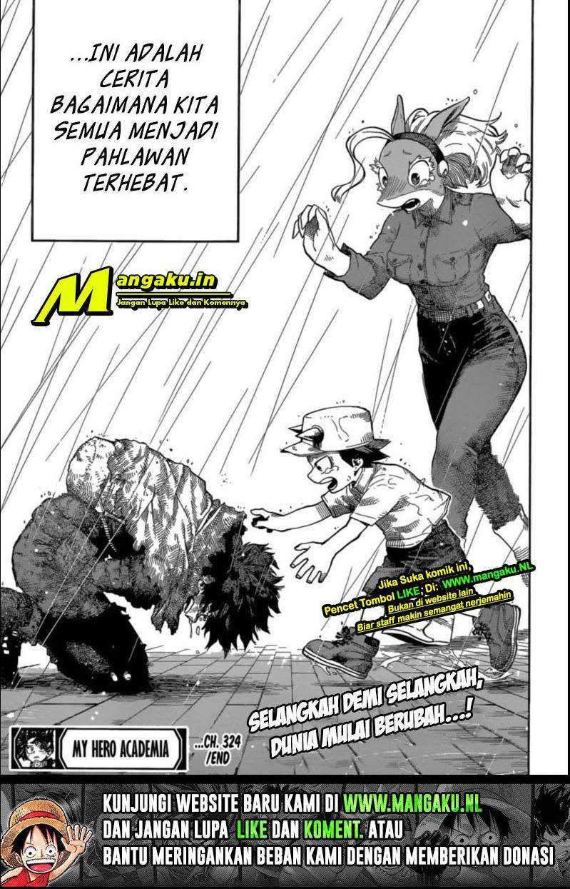 Boku no Hero Academia Chapter 324 - halaman 13
