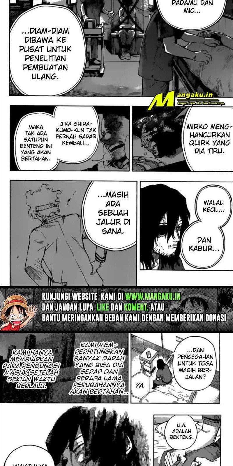 Boku no Hero Academia Chapter 325 - halaman 10