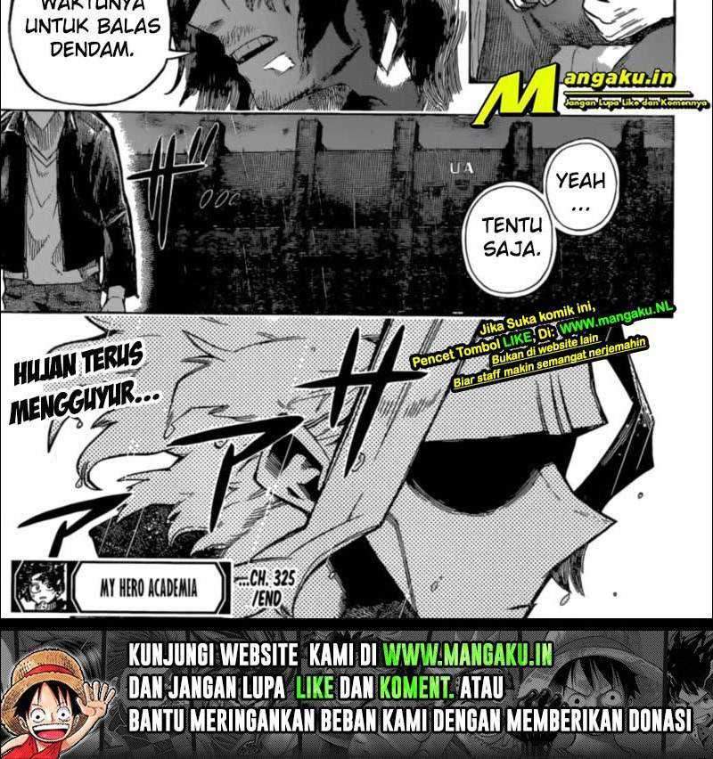 Boku no Hero Academia Chapter 325 - halaman 11