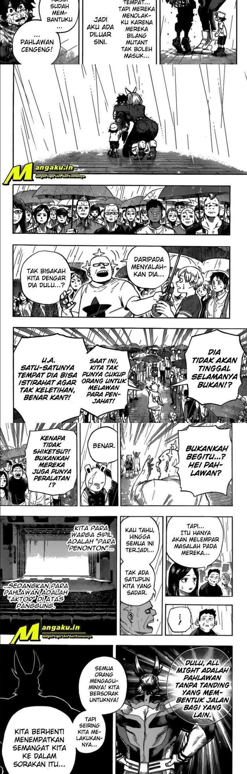 Boku no Hero Academia Chapter 325 - halaman 3