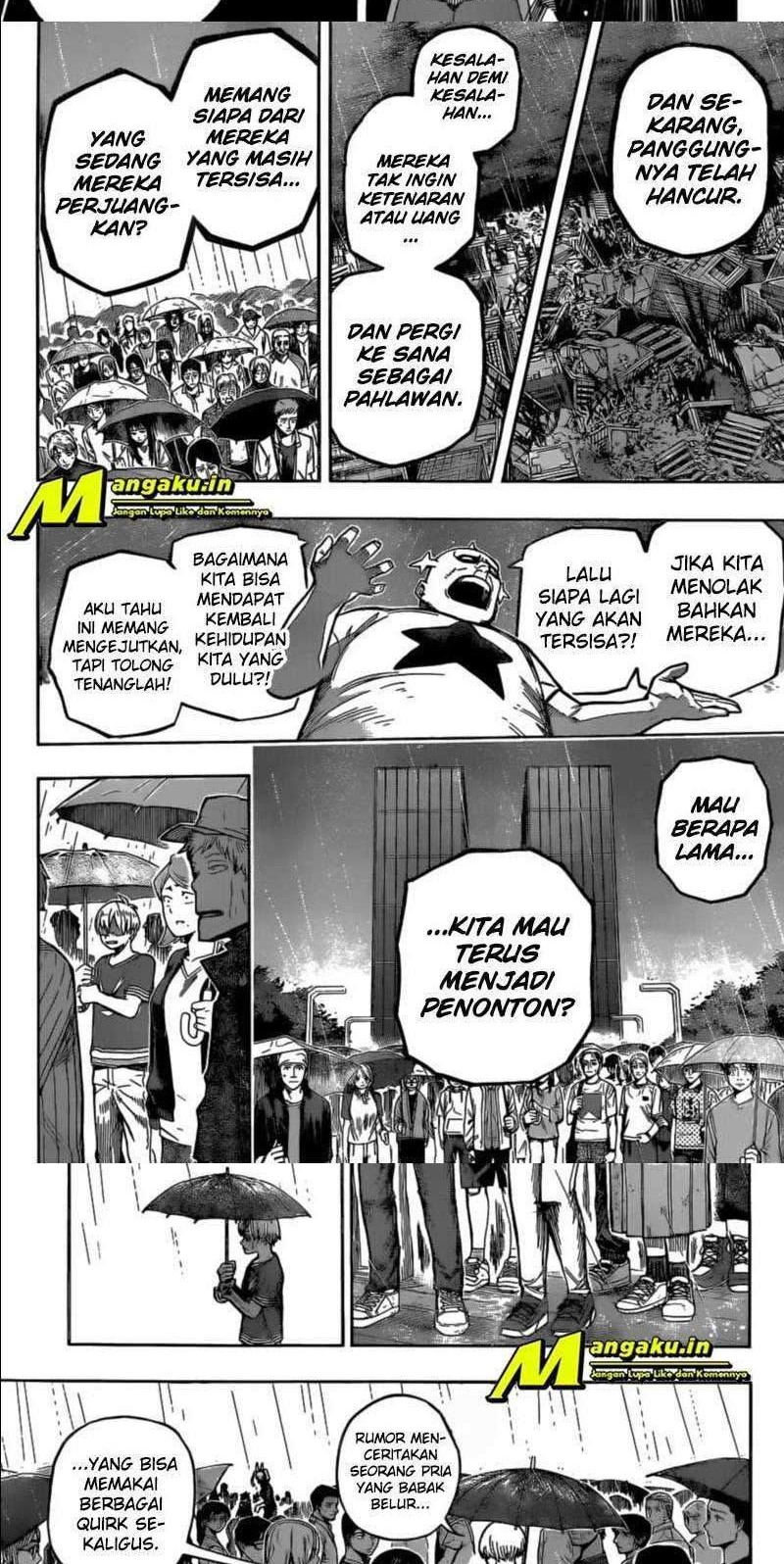 Boku no Hero Academia Chapter 325 - halaman 4