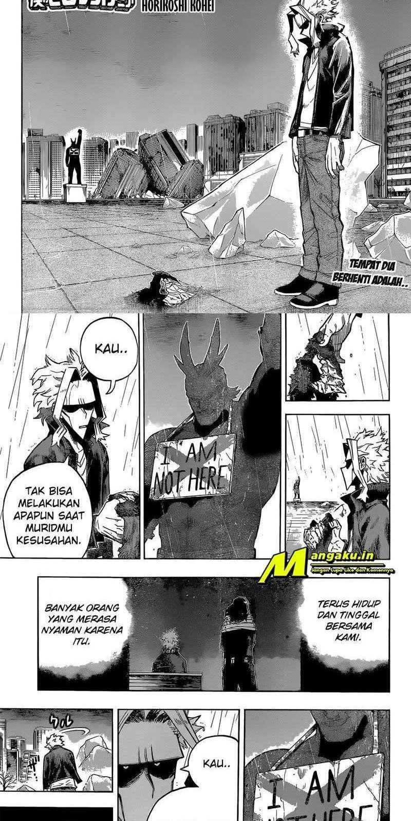 Boku no Hero Academia Chapter 326 - halaman 2