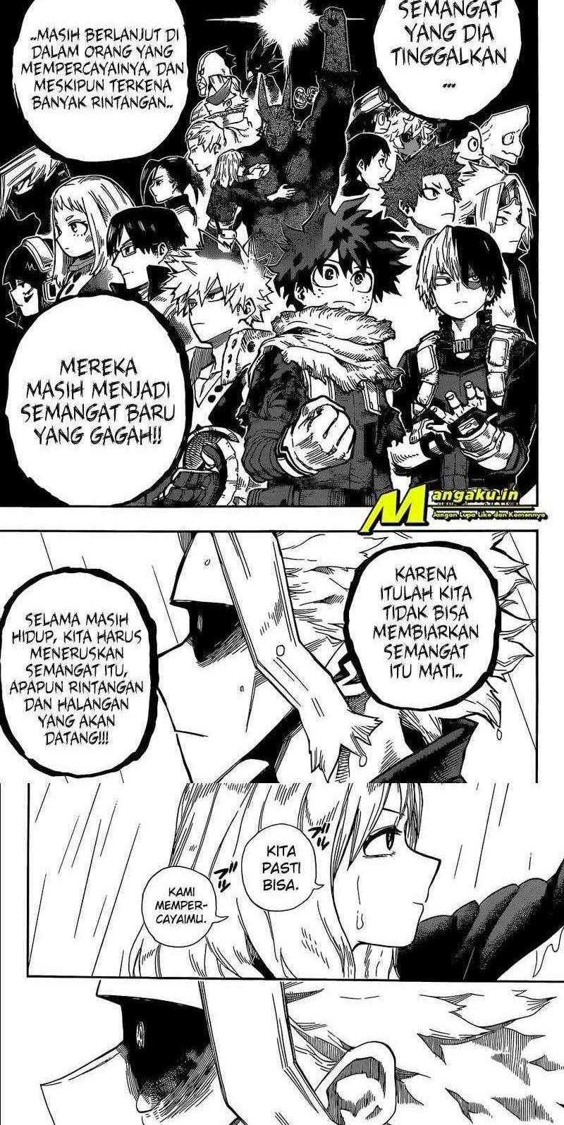 Boku no Hero Academia Chapter 326 - halaman 8