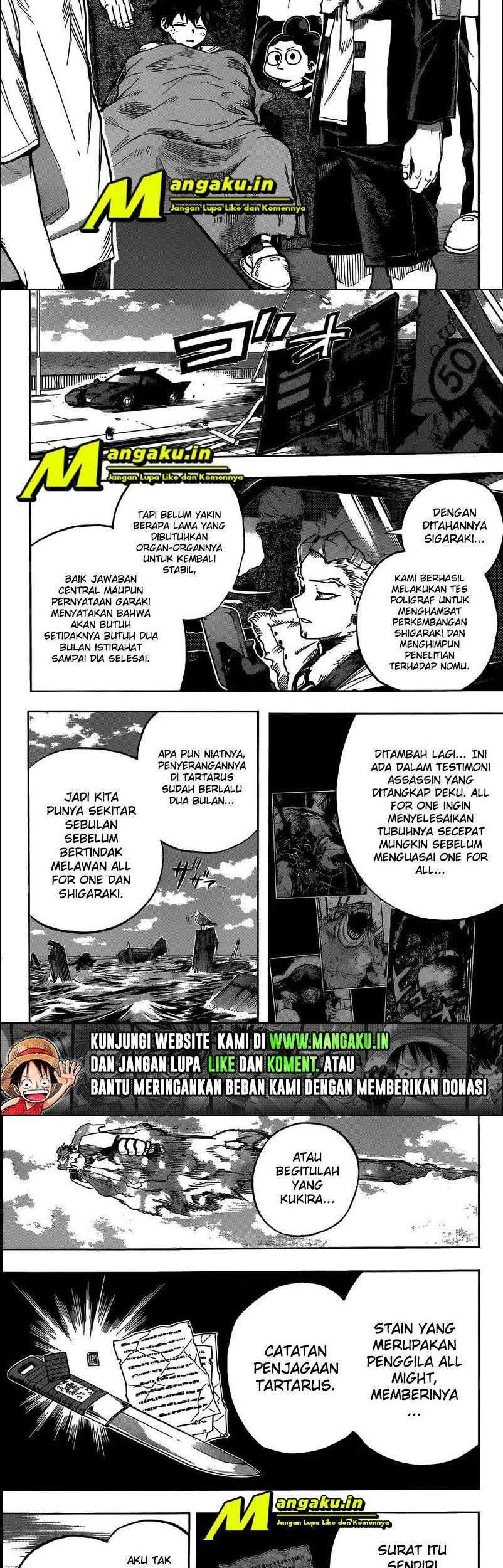 Boku no Hero Academia Chapter 327 - halaman 11