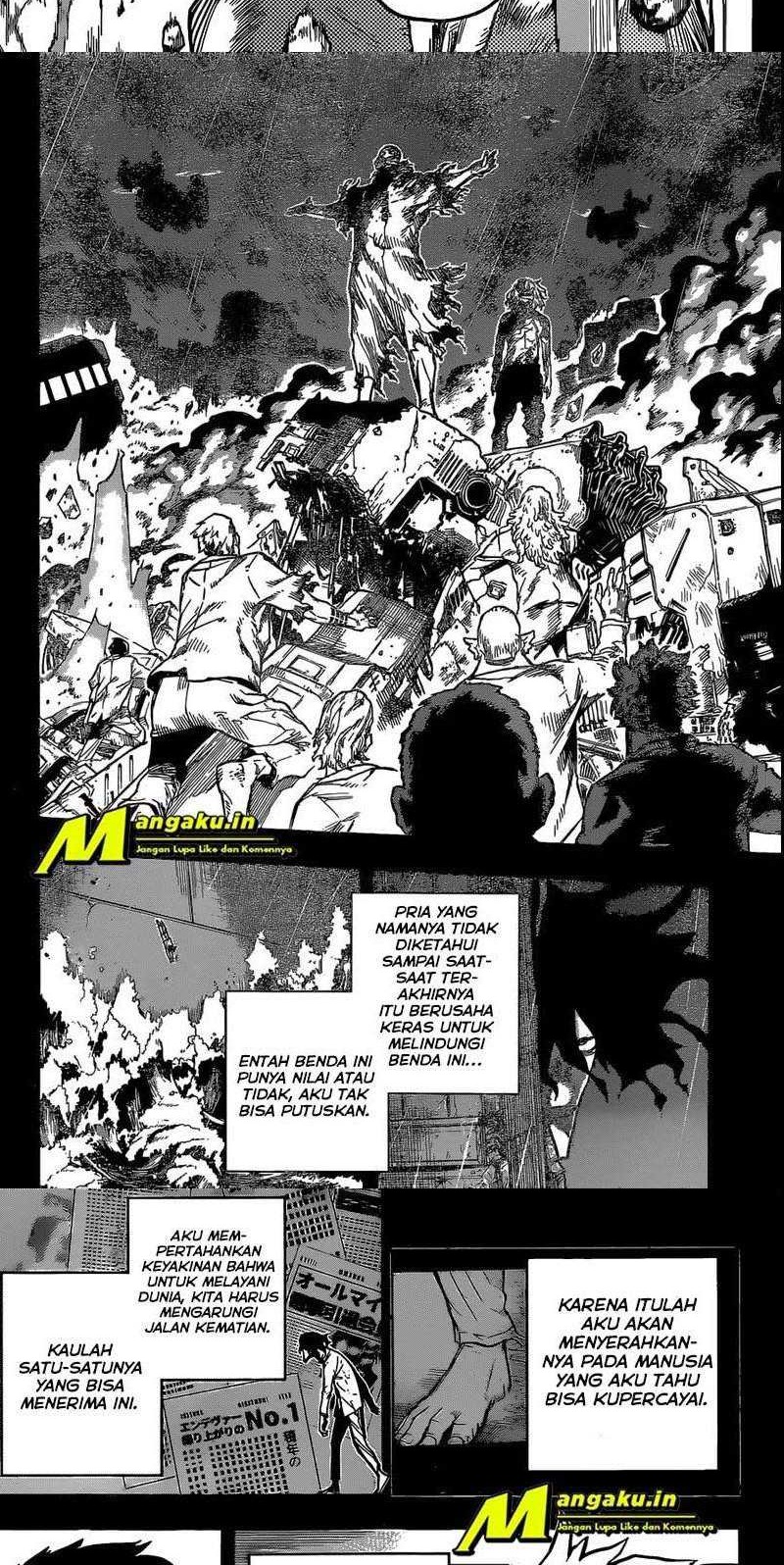 Boku no Hero Academia Chapter 328 - halaman 4