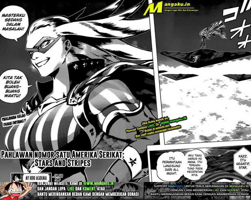 Boku no Hero Academia Chapter 328 - halaman 9
