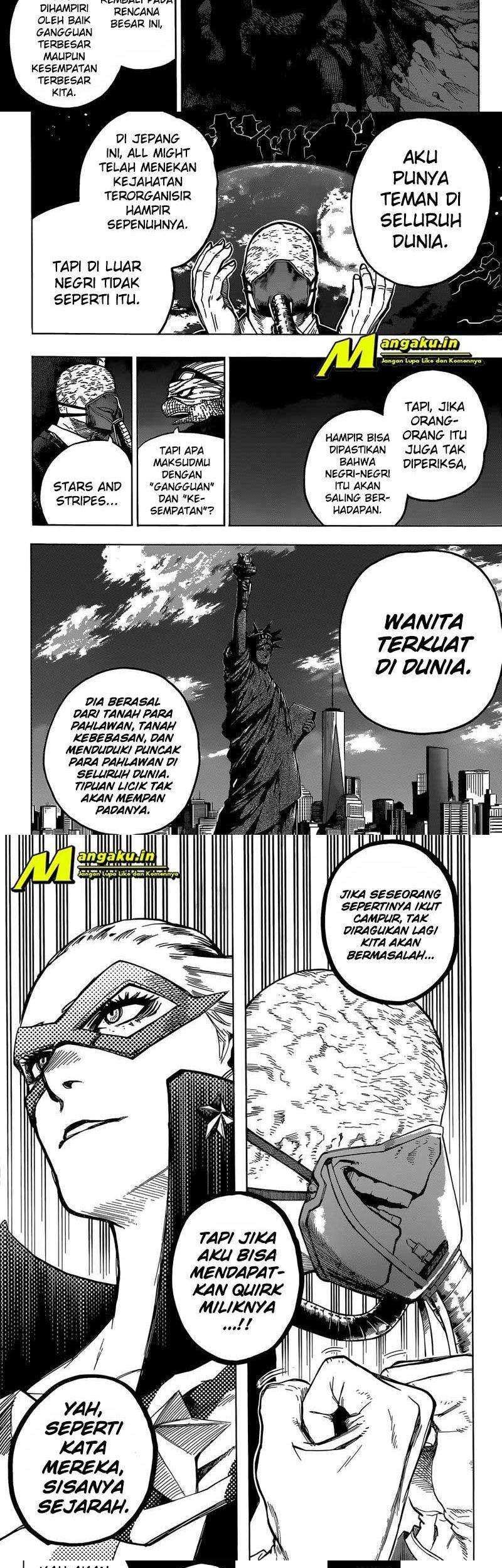 Boku no Hero Academia Chapter 329 - halaman 3