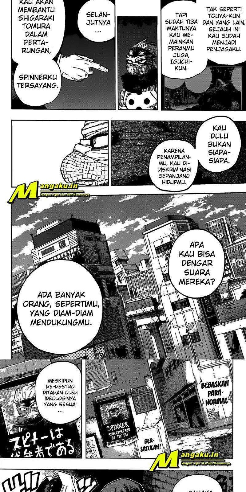 Boku no Hero Academia Chapter 329 - halaman 4