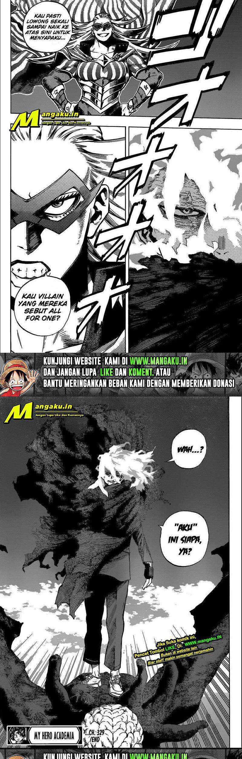 Boku no Hero Academia Chapter 329 - halaman 9