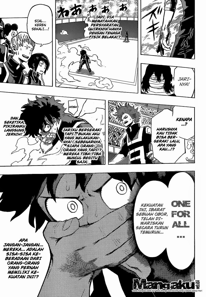 Boku no Hero Academia Chapter 33 - halaman 13