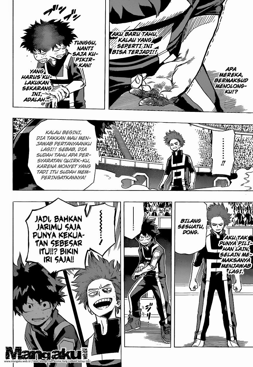 Boku no Hero Academia Chapter 33 - halaman 14