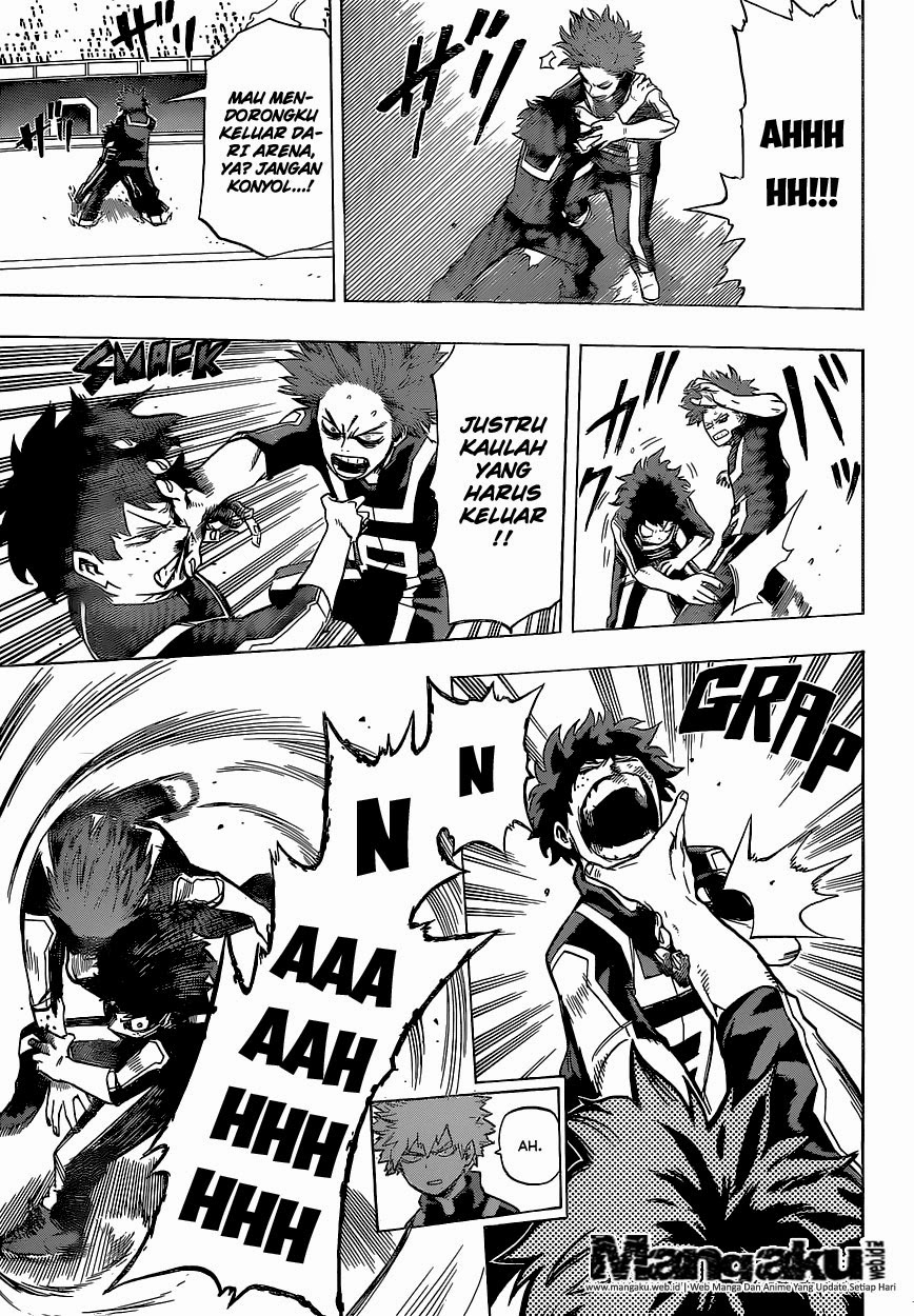 Boku no Hero Academia Chapter 33 - halaman 17