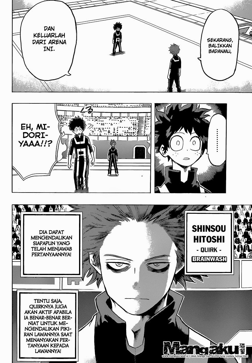 Boku no Hero Academia Chapter 33 - halaman 4