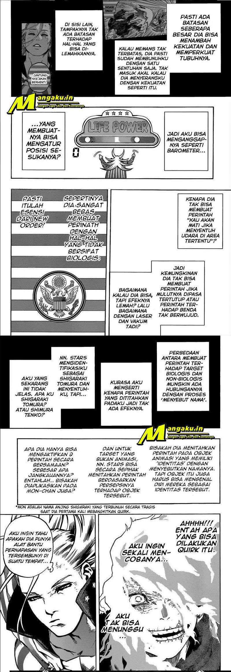 Boku no Hero Academia Chapter 331 - halaman 3