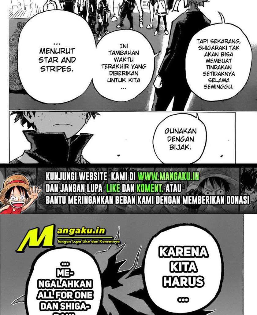 Boku no Hero Academia Chapter 334 - halaman 18