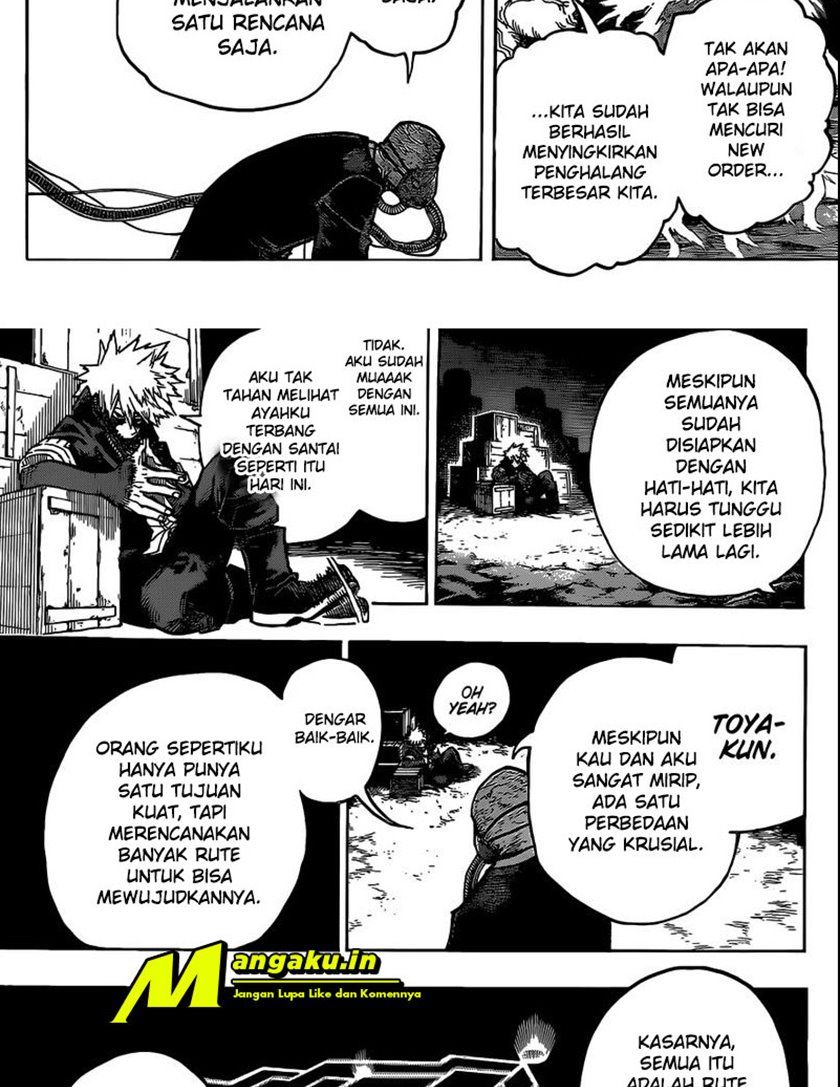 Boku no Hero Academia Chapter 335 - halaman 15