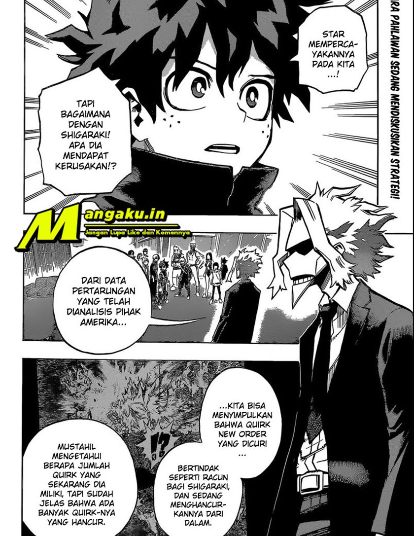 Boku no Hero Academia Chapter 335 - halaman 3