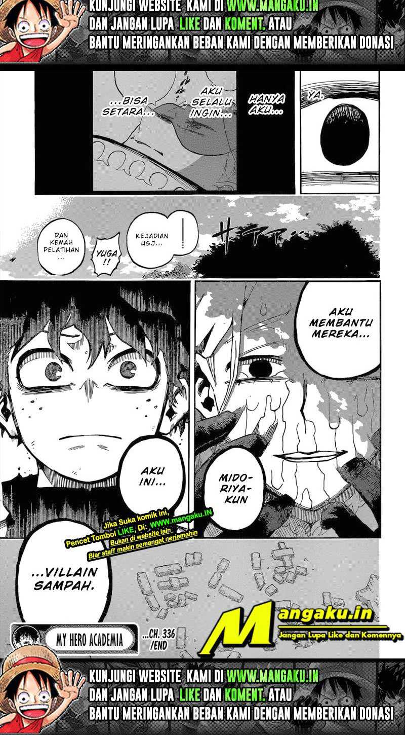 Boku no Hero Academia Chapter 336 - halaman 11