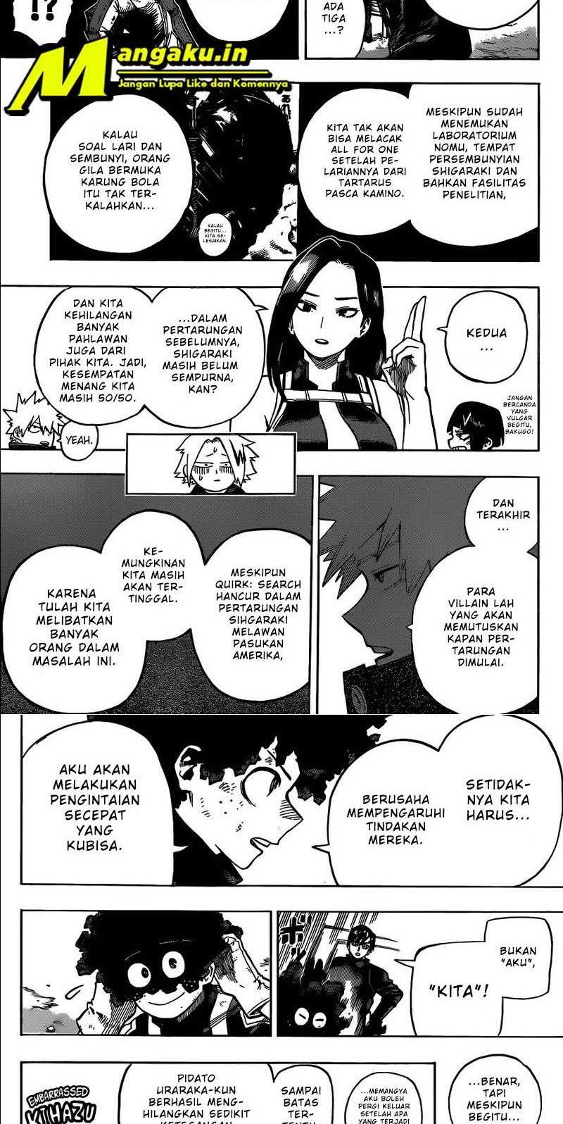Boku no Hero Academia Chapter 336 - halaman 4