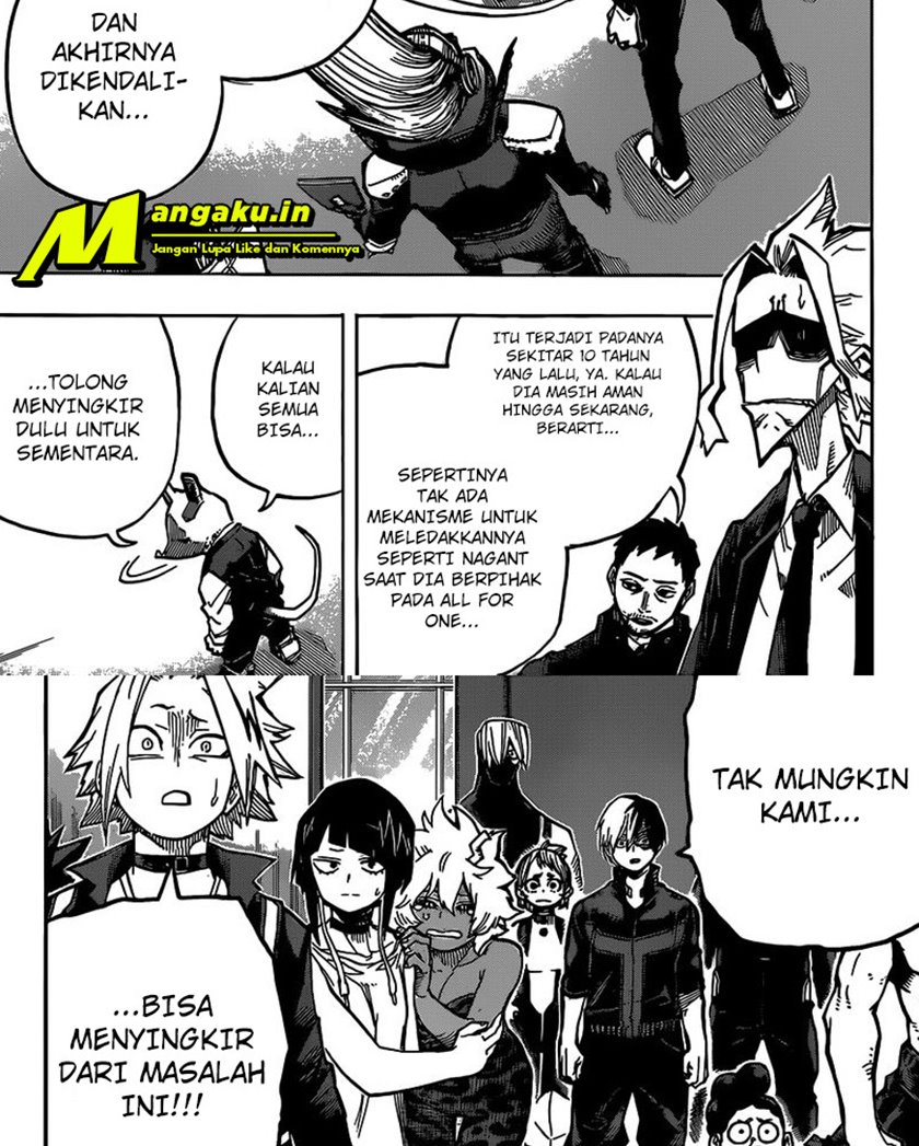 Boku no Hero Academia Chapter 337 - halaman 14