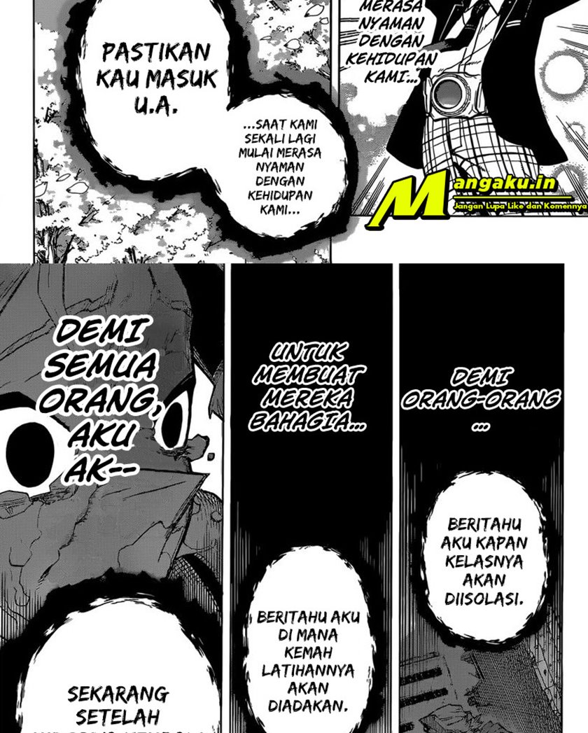 Boku no Hero Academia Chapter 337 - halaman 6