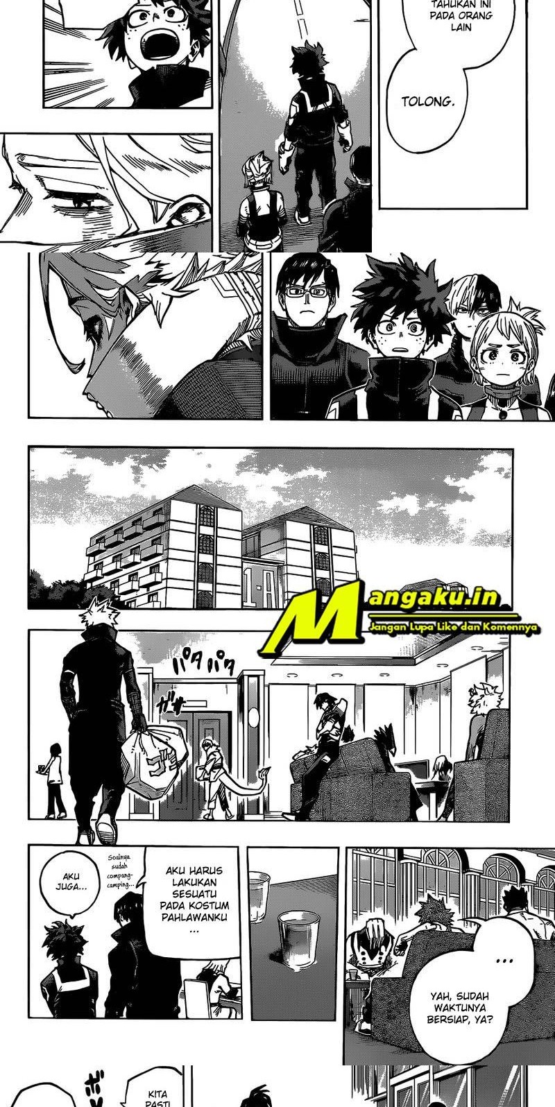 Boku no Hero Academia Chapter 338 - halaman 8