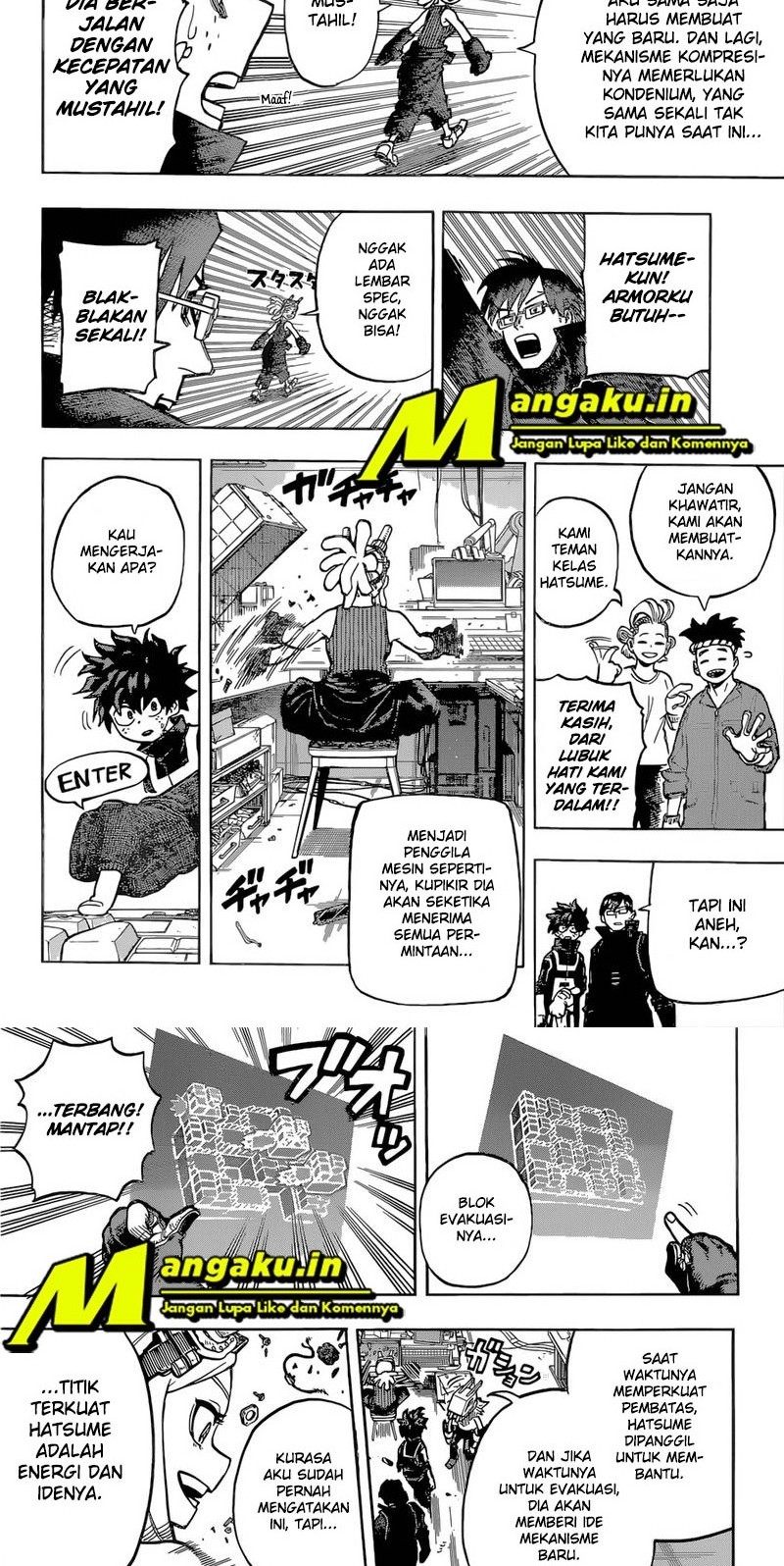 Boku no Hero Academia Chapter 339 - halaman 4