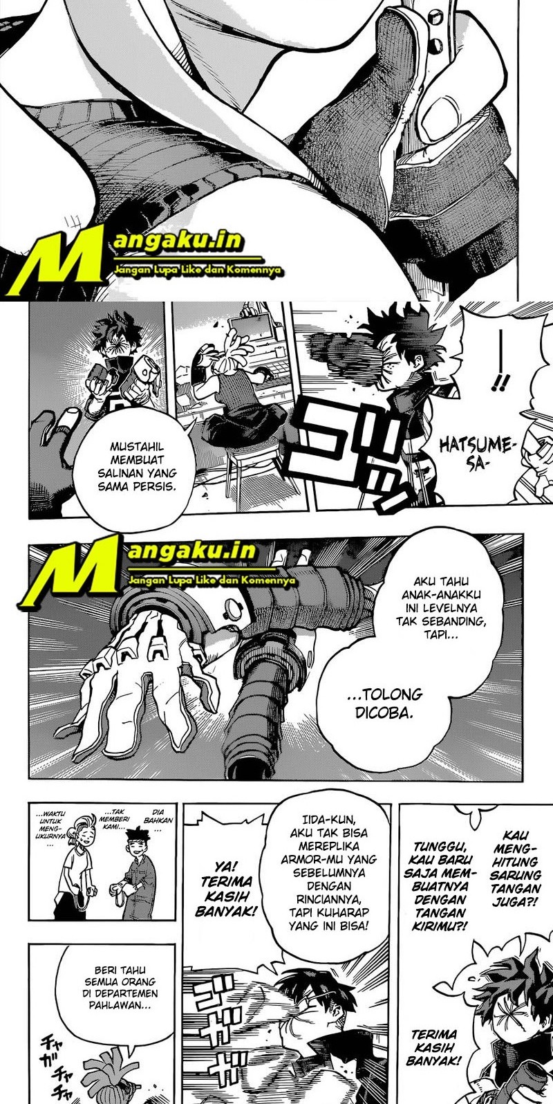 Boku no Hero Academia Chapter 339 - halaman 6