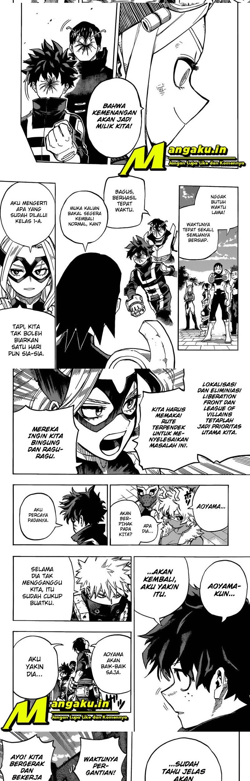 Boku no Hero Academia Chapter 339 - halaman 7