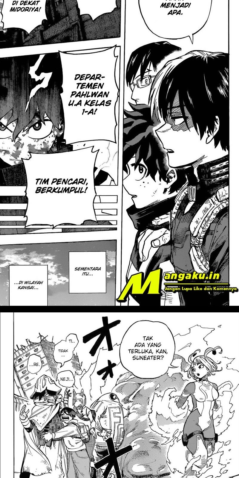 Boku no Hero Academia Chapter 339 - halaman 8