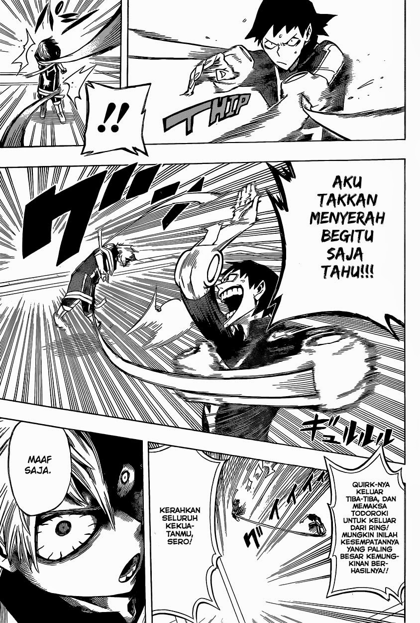 Boku no Hero Academia Chapter 34 - halaman 16